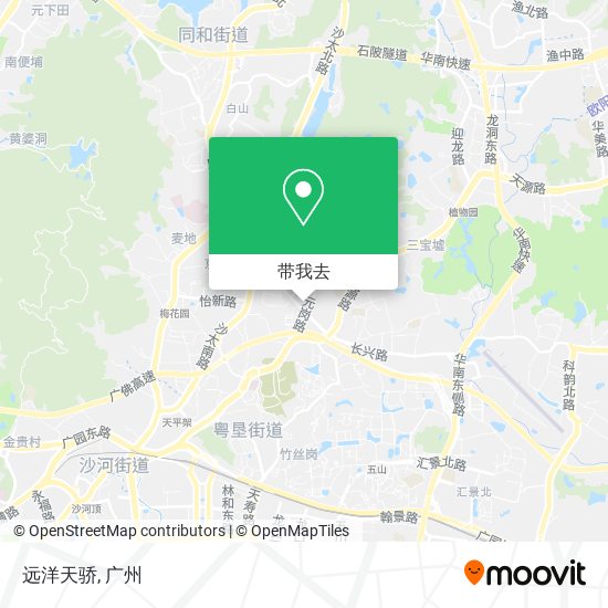 远洋天骄地图