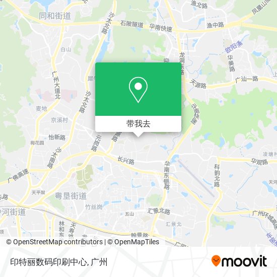 印特丽数码印刷中心地图