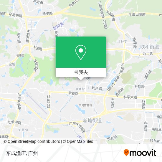 东成渔庄地图