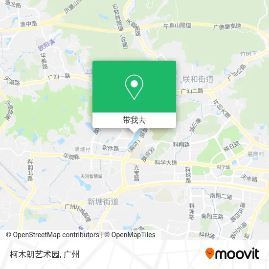 柯木朗艺术园地图