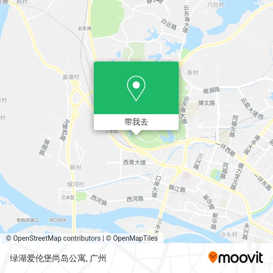 绿湖爱伦堡尚岛公寓地图
