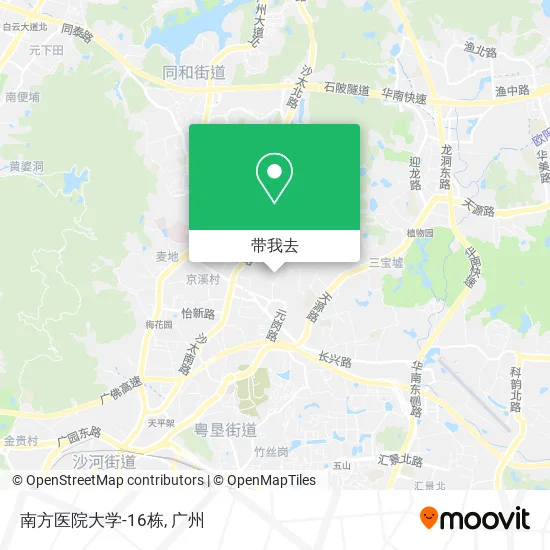 南方医院大学-16栋地图