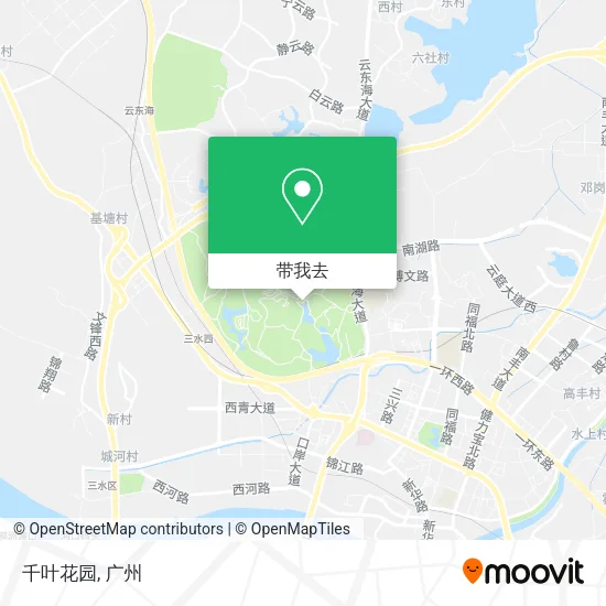 千叶花园地图