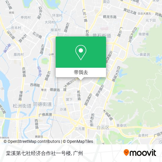 棠溪第七社经济合作社一号楼地图