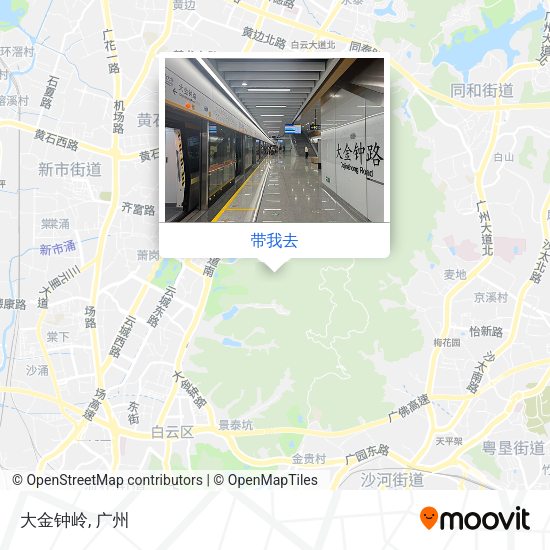大金钟岭地图