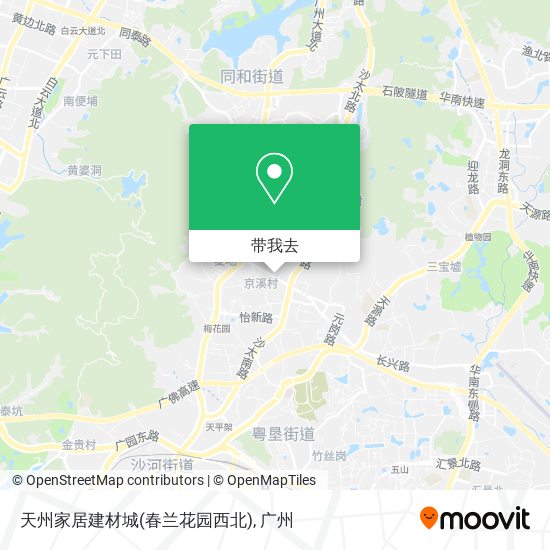 天州家居建材城(春兰花园西北)地图