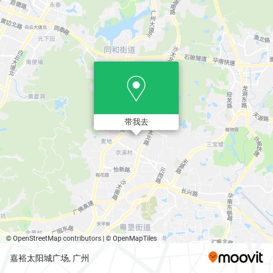 嘉裕太阳城广场地图