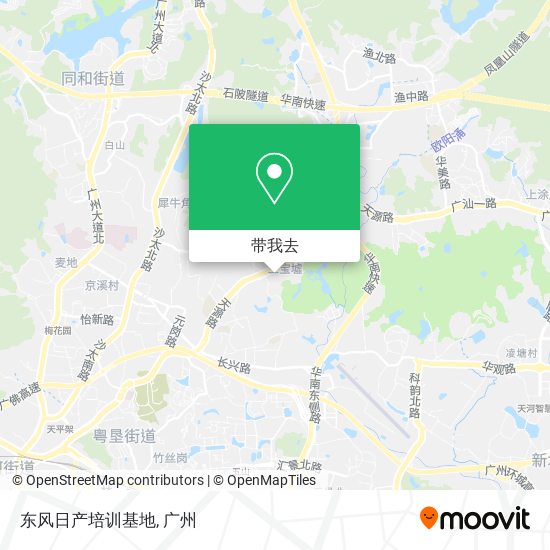 东风日产培训基地地图