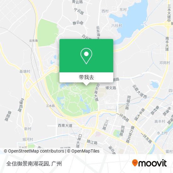 全信御景南湖花园地图