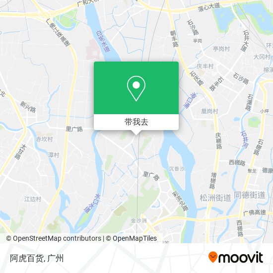 阿虎百货地图