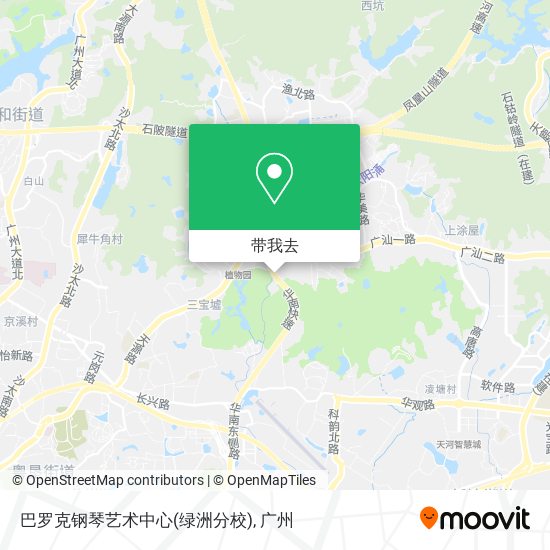 巴罗克钢琴艺术中心(绿洲分校)地图