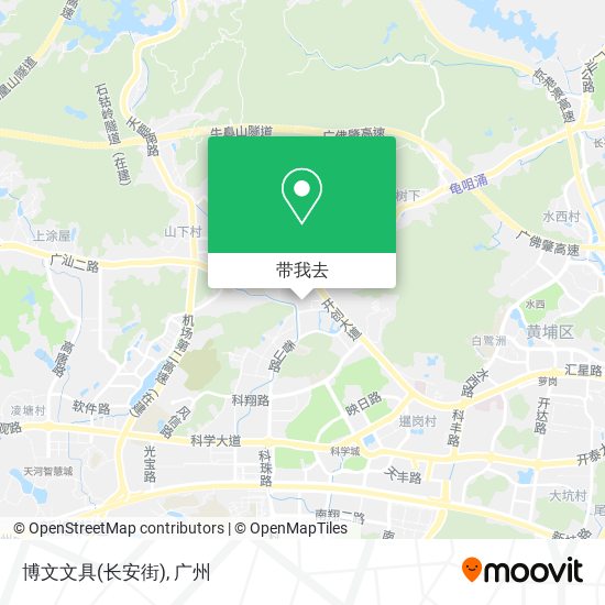 博文文具(长安街)地图