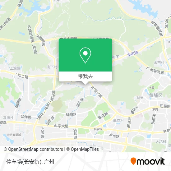 停车场(长安街)地图