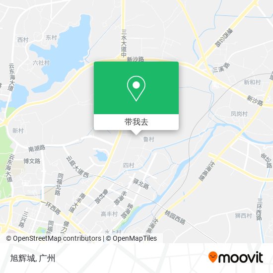 旭辉城地图