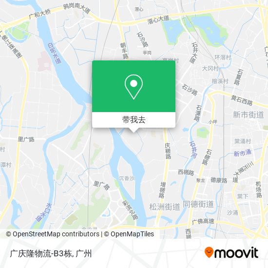 广庆隆物流-B3栋地图