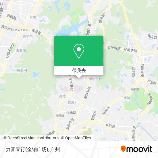 力音琴行(金铂广场)地图