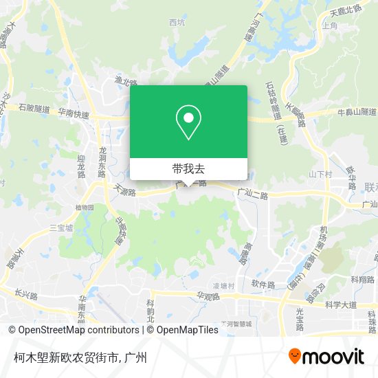 柯木塱新欧农贸街市地图
