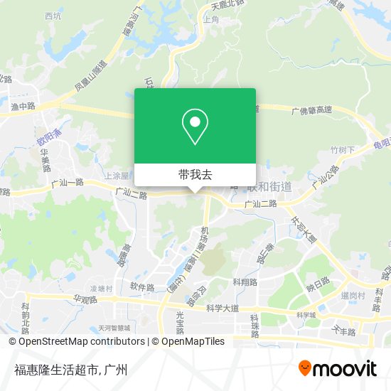 福惠隆生活超市地图