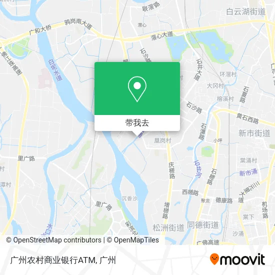 广州农村商业银行ATM地图