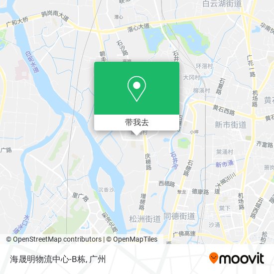 海晟明物流中心-B栋地图