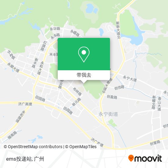 ems投递站地图
