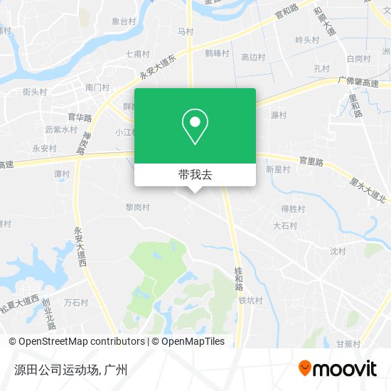 源田公司运动场地图