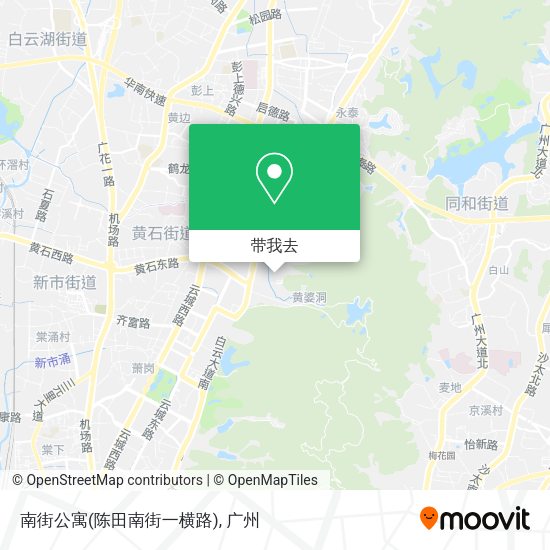 南街公寓(陈田南街一横路)地图