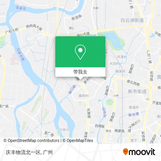庆丰物流北一区地图
