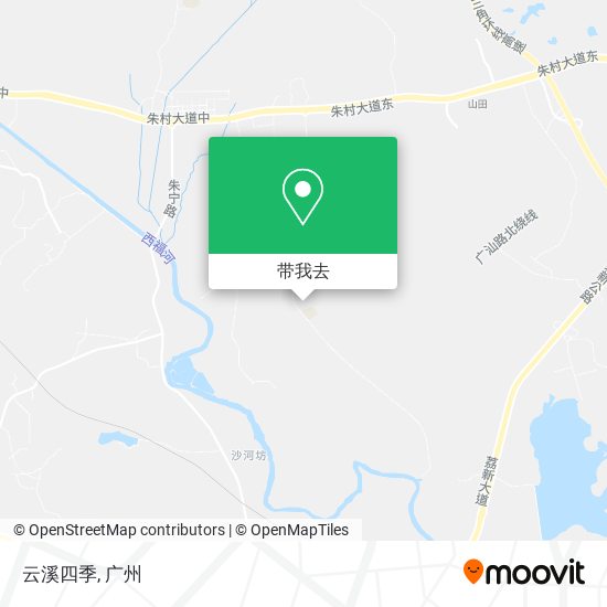 云溪四季地图