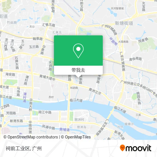 祠前工业区地图