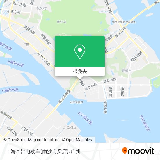 上海本治电动车(南沙专卖店)地图