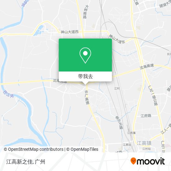 江高新之佳地图