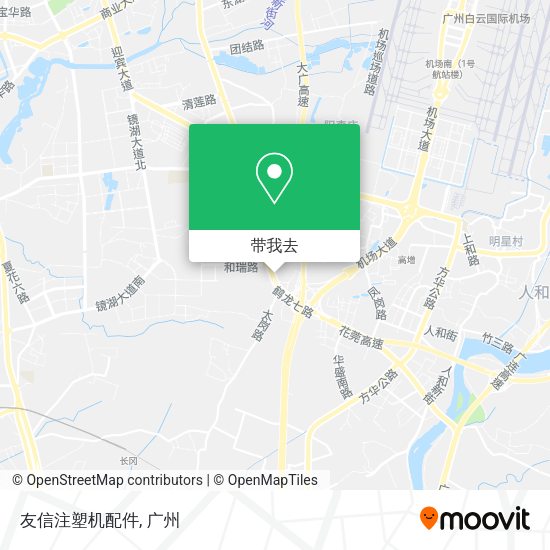 友信注塑机配件地图