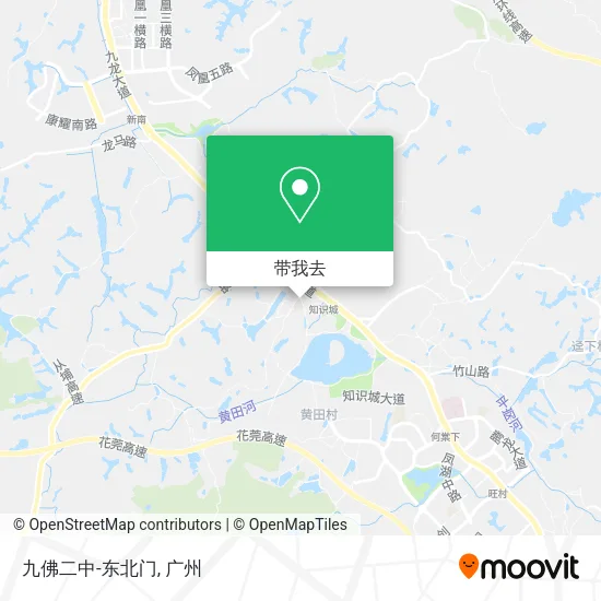 九佛二中-东北门地图
