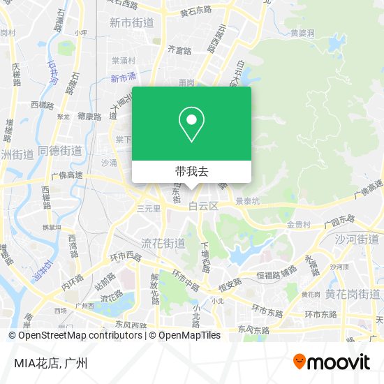 MIA花店地图