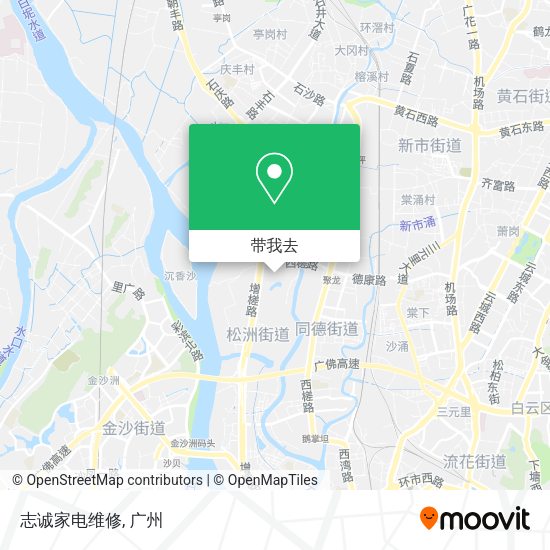 志诚家电维修地图
