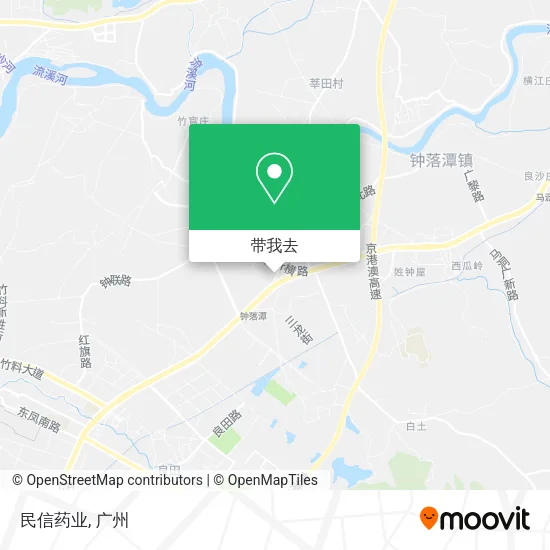 民信药业地图
