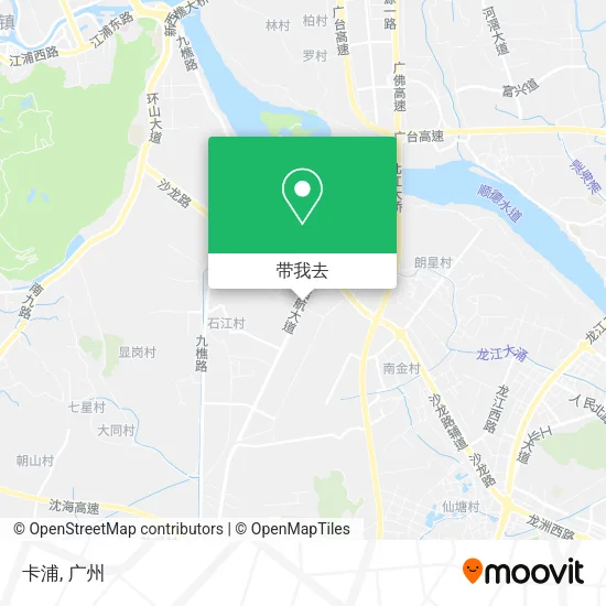 卡浦地图