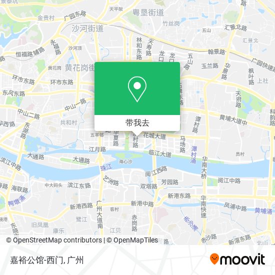 嘉裕公馆-西门地图