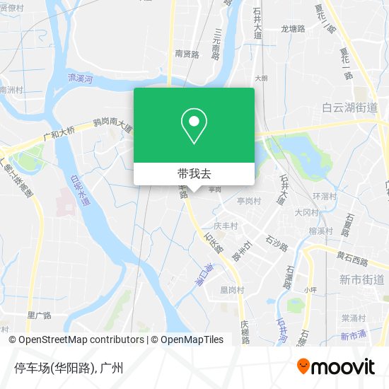 停车场(华阳路)地图