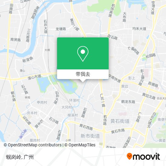 蚬岗岭地图