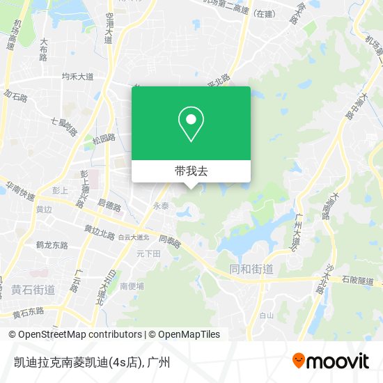 凯迪拉克南菱凯迪(4s店)地图