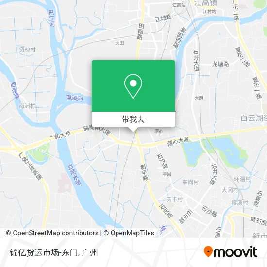 锦亿货运市场-东门地图