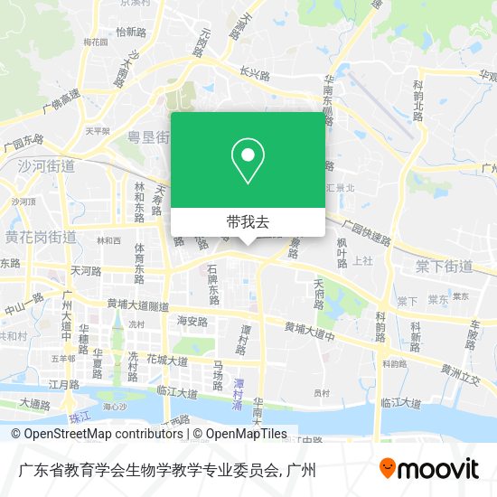 广东省教育学会生物学教学专业委员会地图