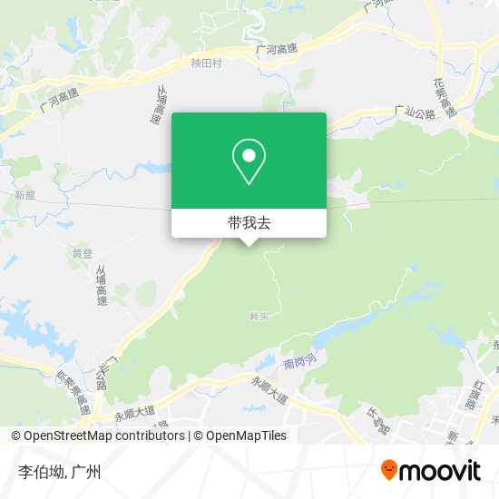 李伯坳地图
