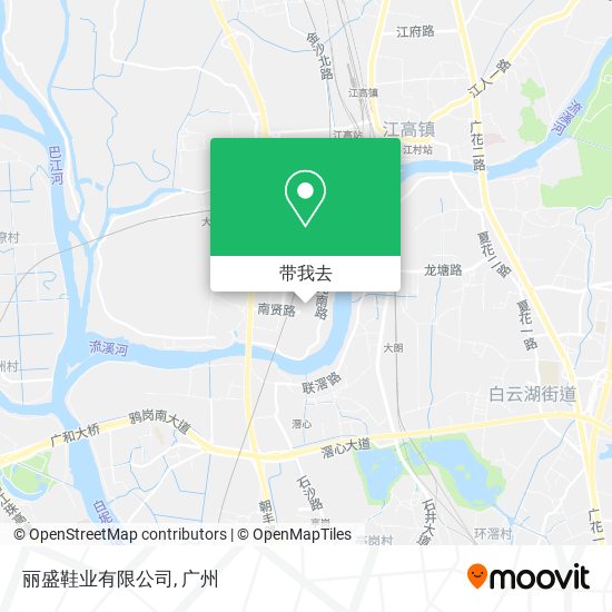 丽盛鞋业有限公司地图