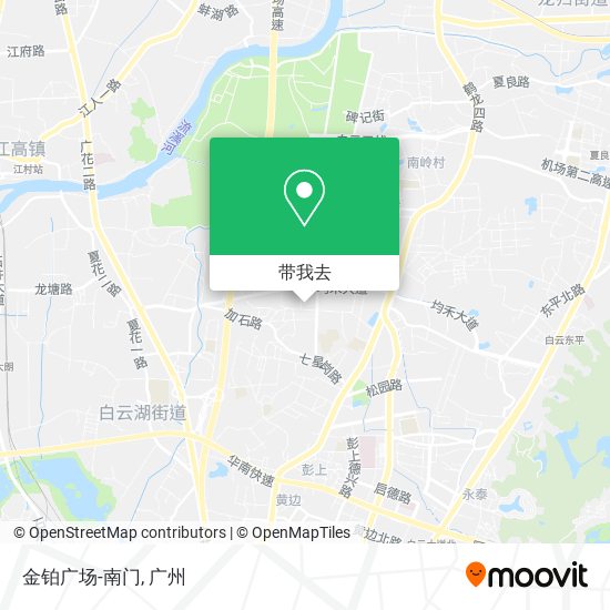 金铂广场-南门地图