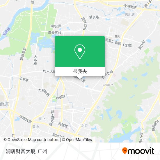 润唐财富大厦地图