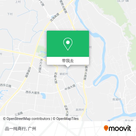 品一纯商行地图
