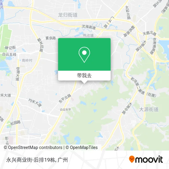 永兴商业街-后排19栋地图